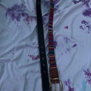 Multi colored belt